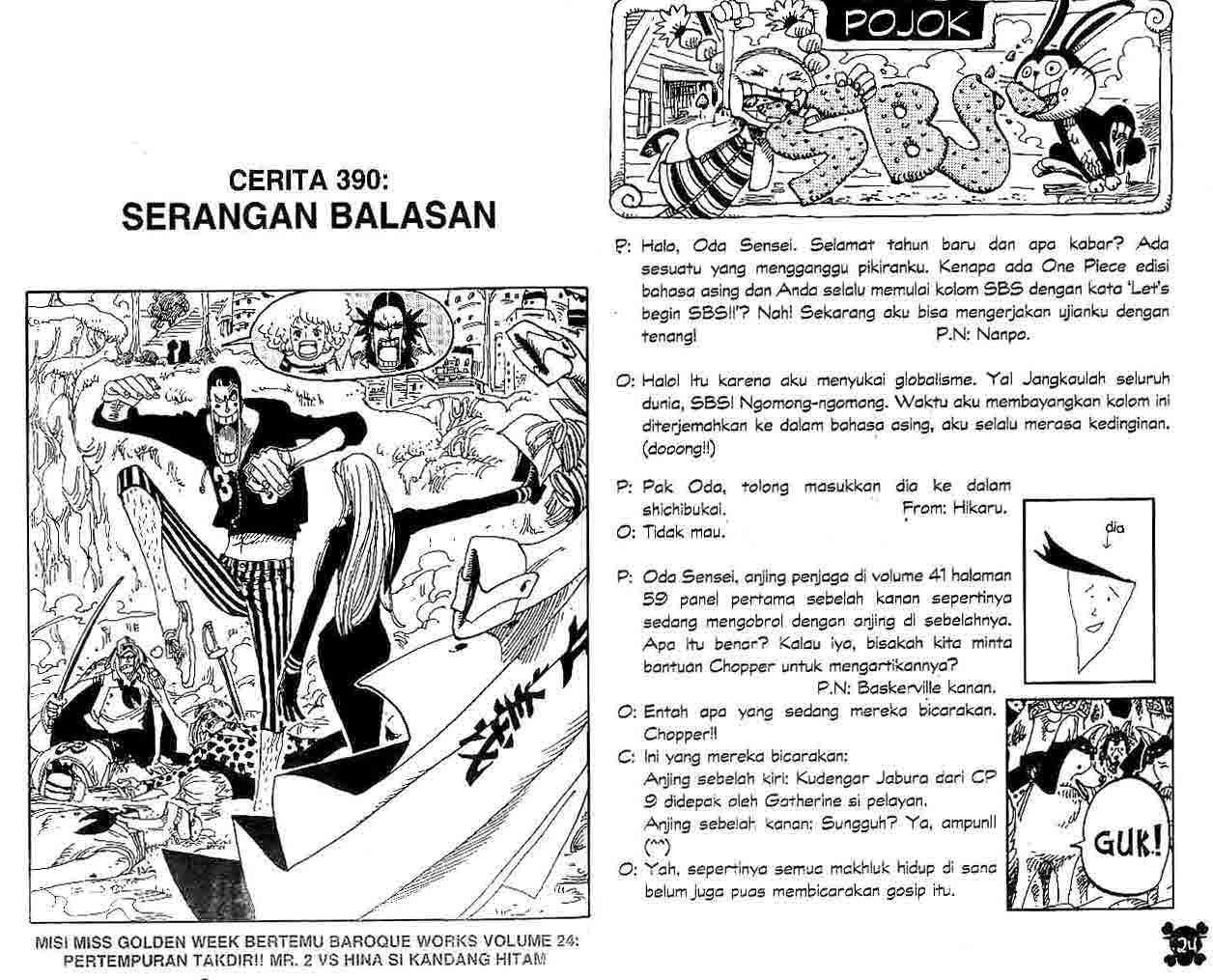 Komik One Piece Chapter 390 gambar 1