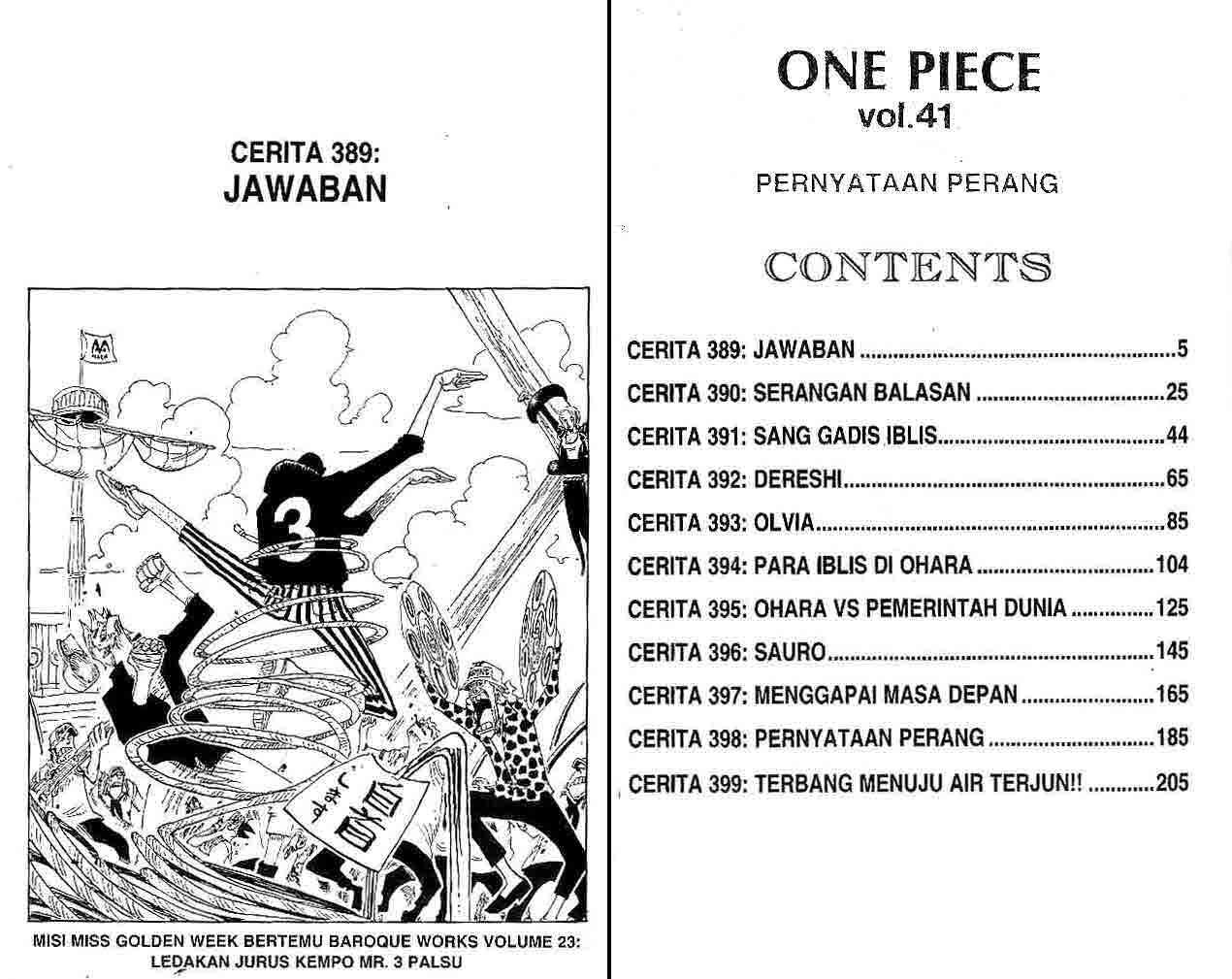 Manga One Piece Chapter 389 gambar 2