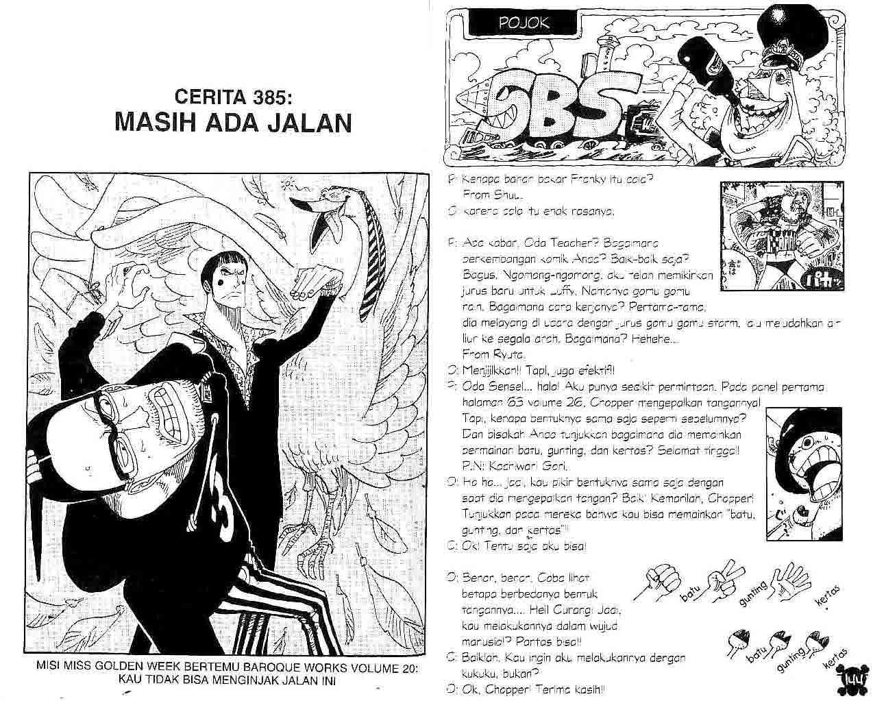Komik One Piece Chapter 385 gambar 1