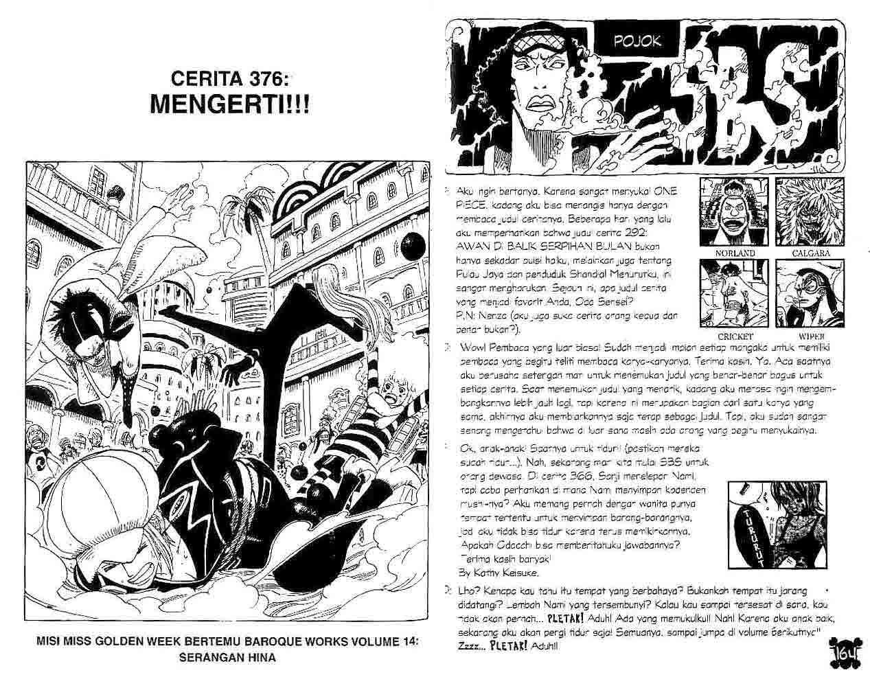 Komik One Piece Chapter 376 gambar 1