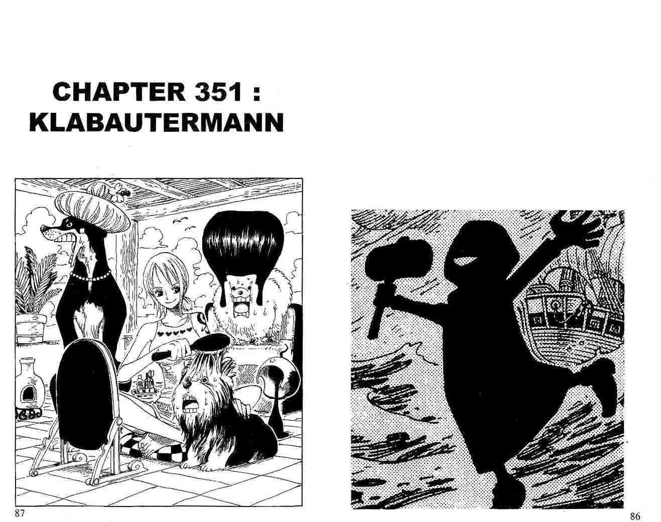 Komik One Piece Chapter 351 gambar 1