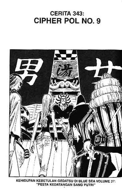 Komik One Piece Chapter 343 gambar 1