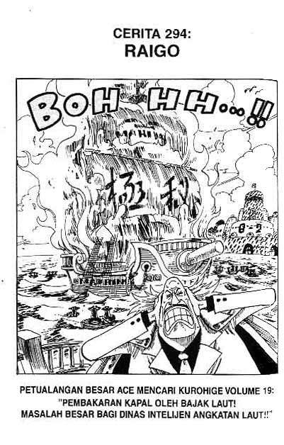 Komik One Piece Chapter 294 gambar 1