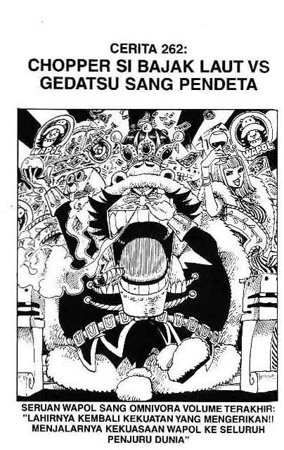 Komik One Piece Chapter 262 gambar 1