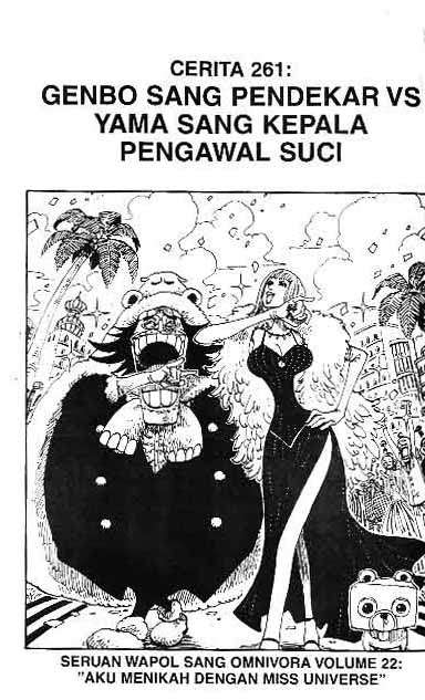 Komik One Piece Chapter 261 gambar 1