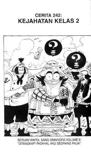 Komik One Piece Chapter 242 gambar 1
