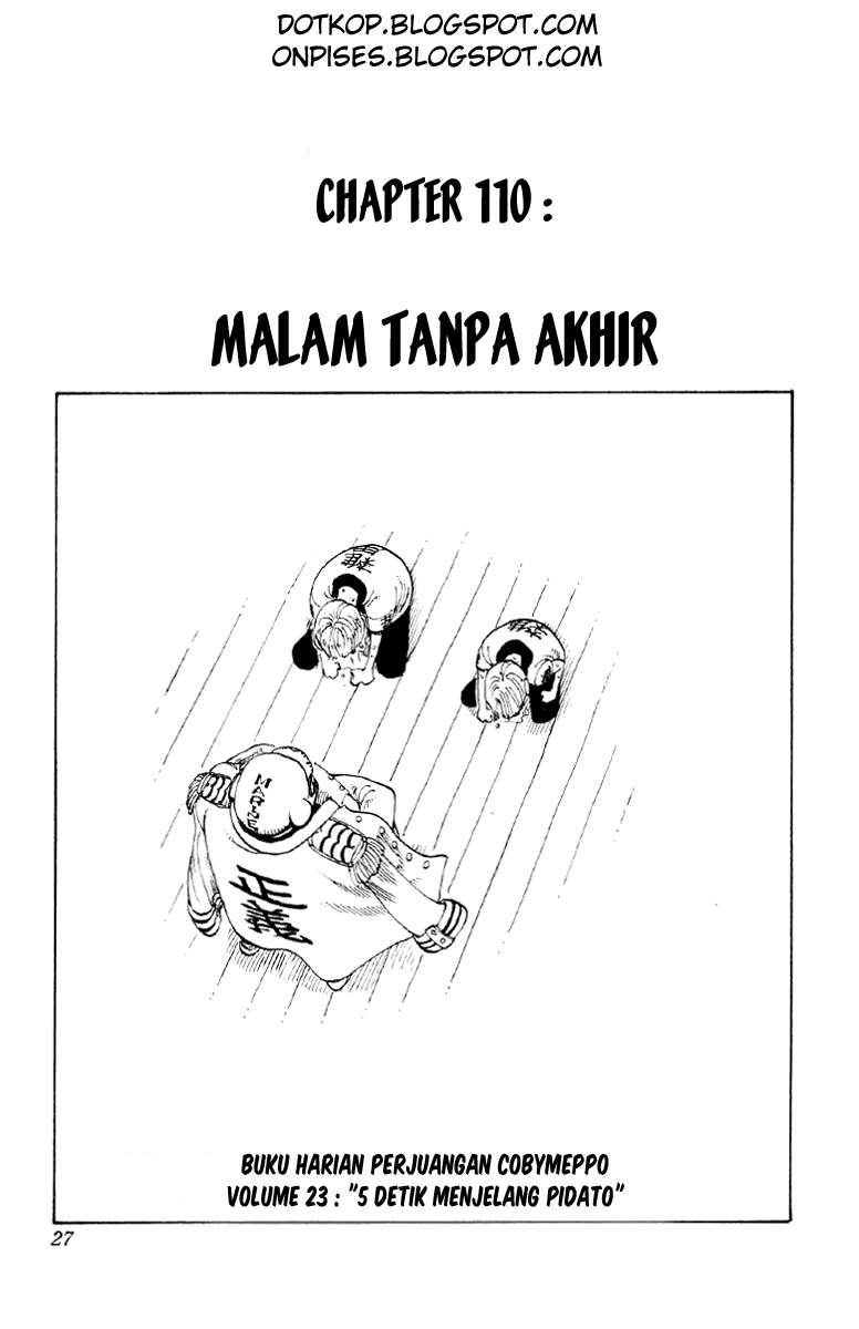 Komik One Piece Chapter 110 gambar 1