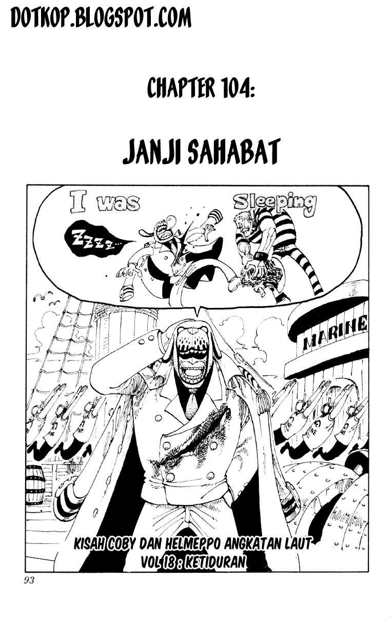 Komik One Piece Chapter 104 gambar 1