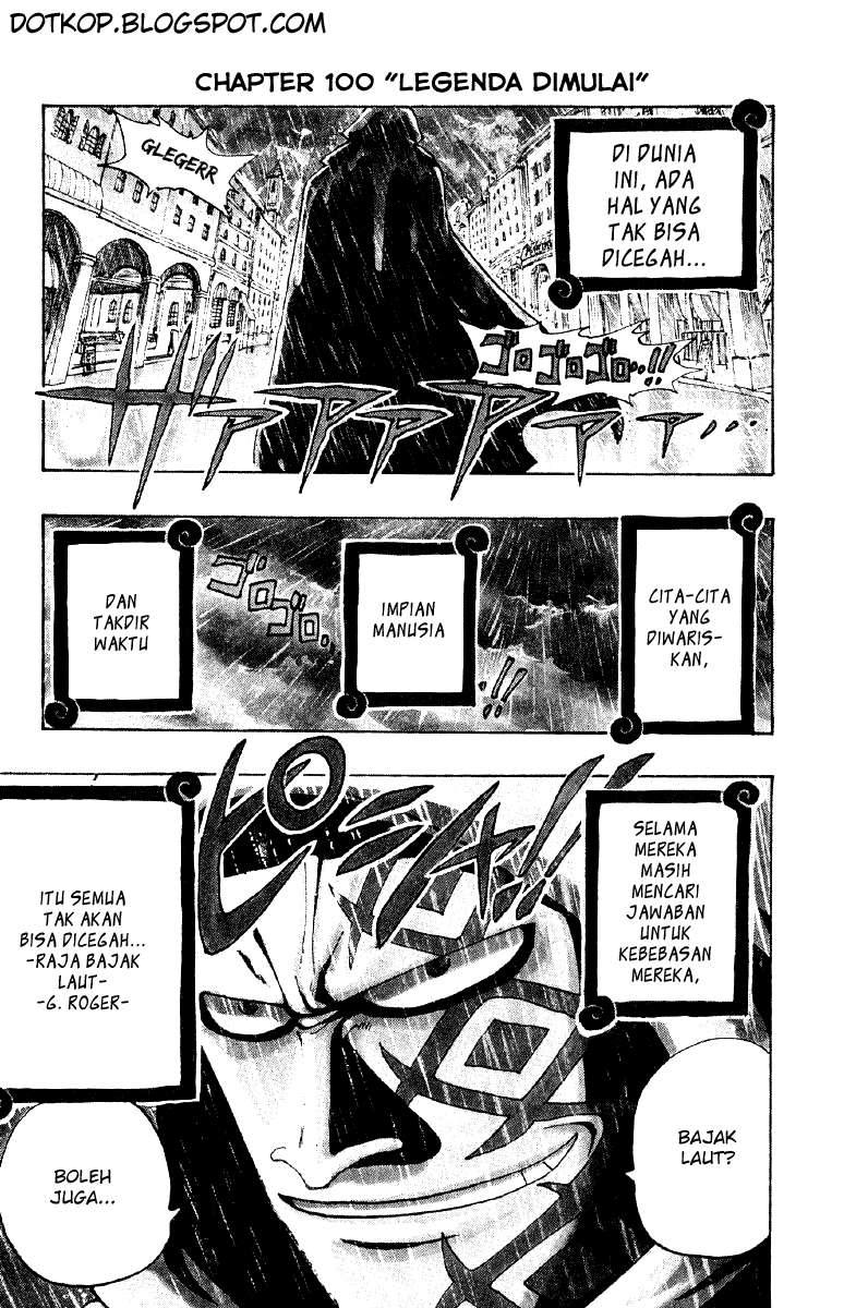 Manga One Piece Chapter 100 gambar 2