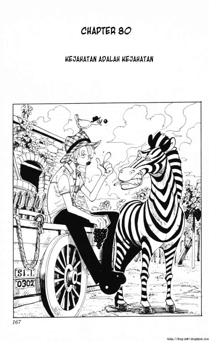 Komik One Piece Chapter 80 gambar 1