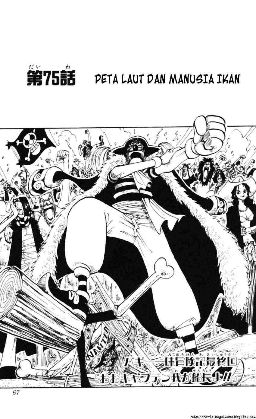 Komik One Piece Chapter 75 gambar 1